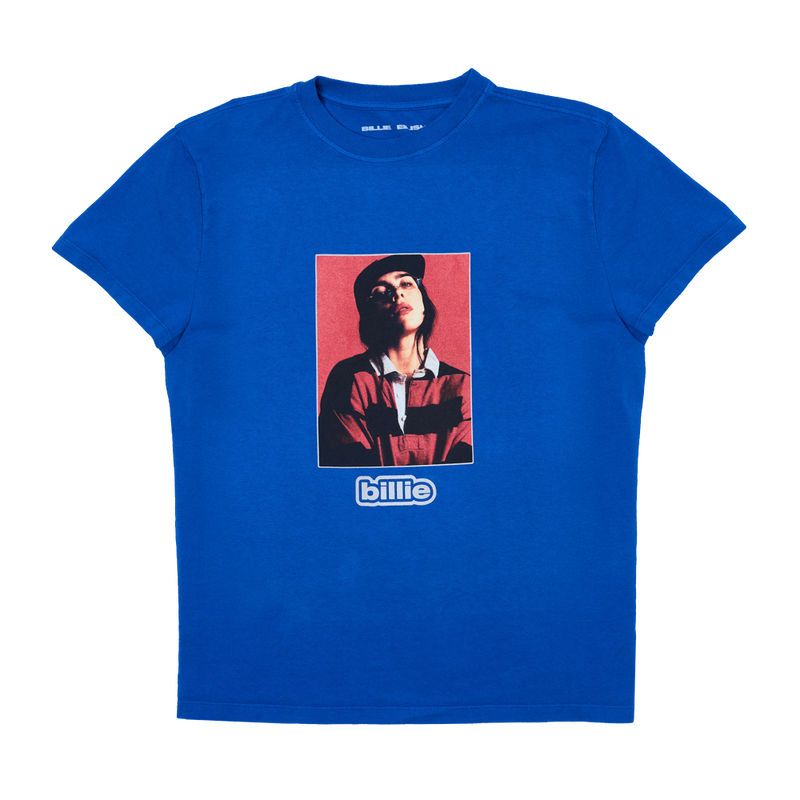 TEE-SHIRT PHOTO BLUE BILLIE