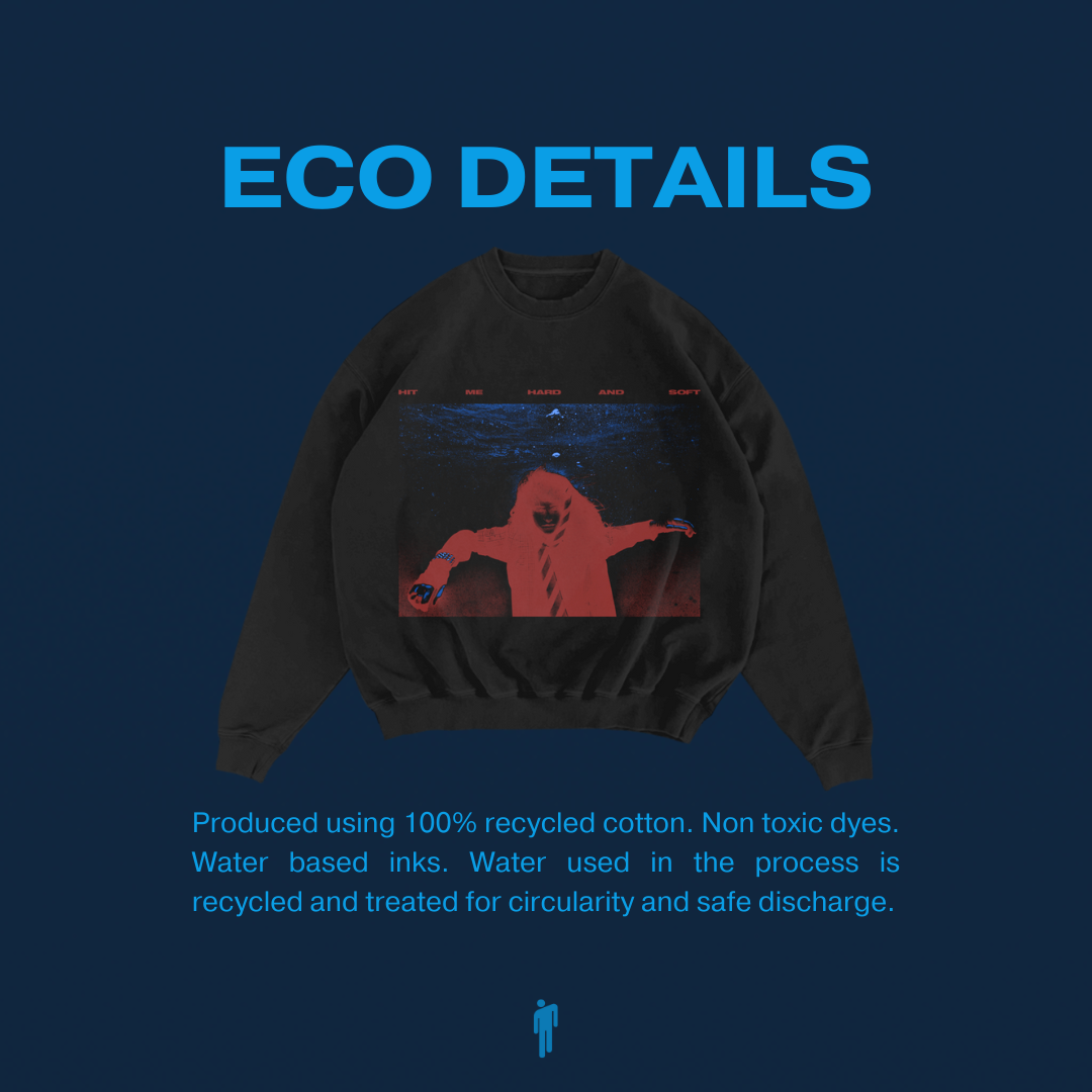 Sweat-shirt ras du cou Sinking Black