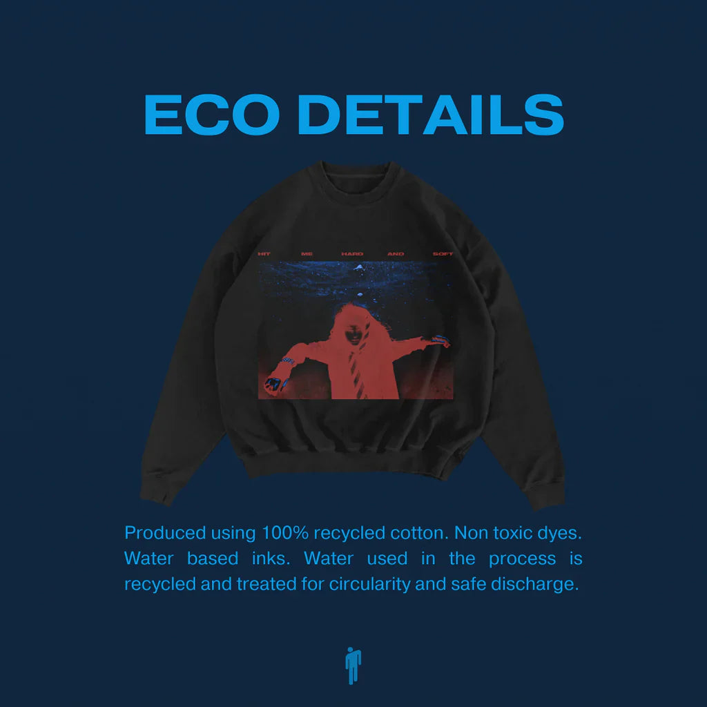 Sinking Crewneck Noir