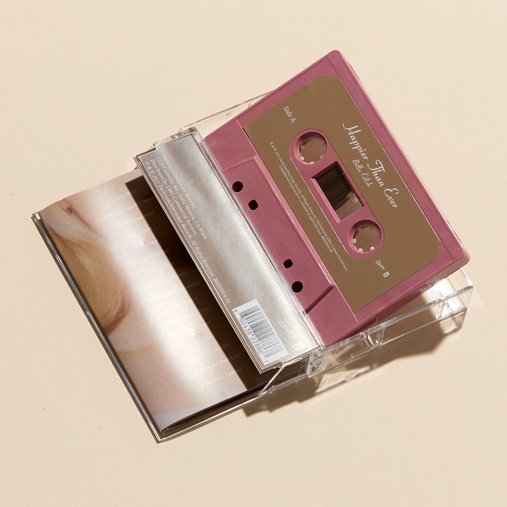 Cassette rose exclusive « Happier Than Ever »