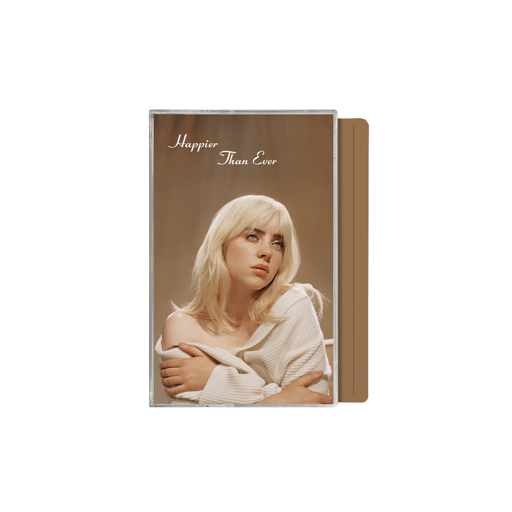 Cassette marron exclusive « Happier Than Ever »