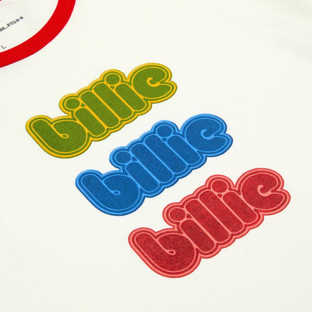 T-shirt Billie Repeat Primary Ringer