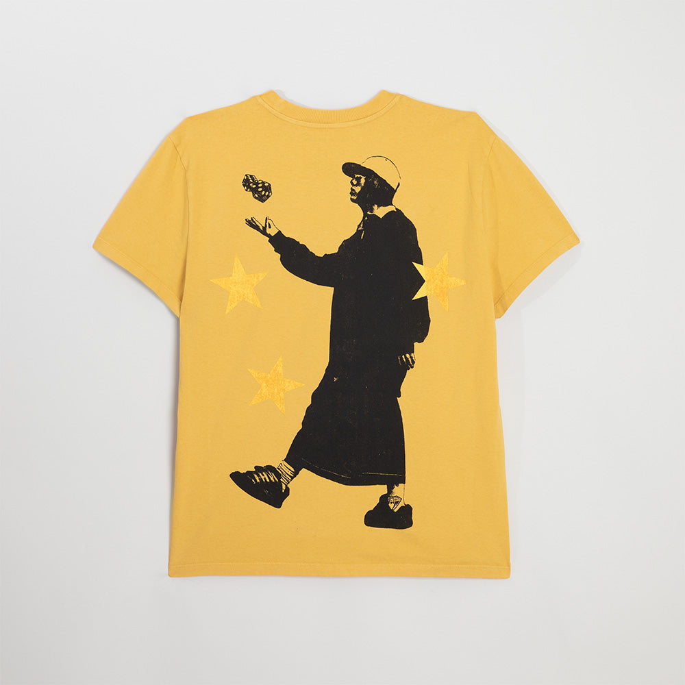 T-SHIRT JAUNE DÉS