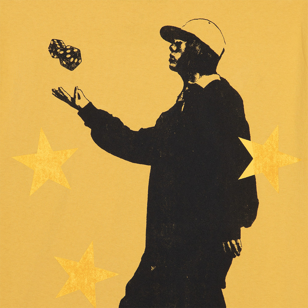 T-SHIRT JAUNE DÉS