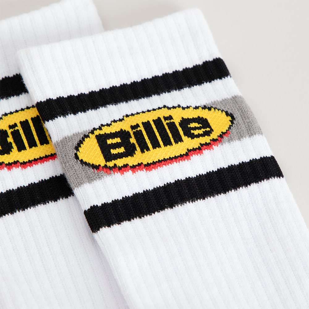 Chaussettes Billie à rayures rétro