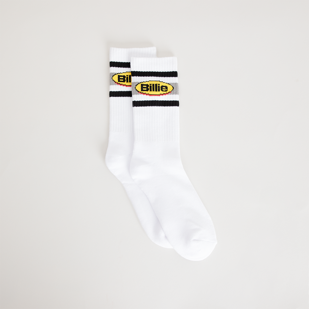 Chaussettes Billie à rayures rétro