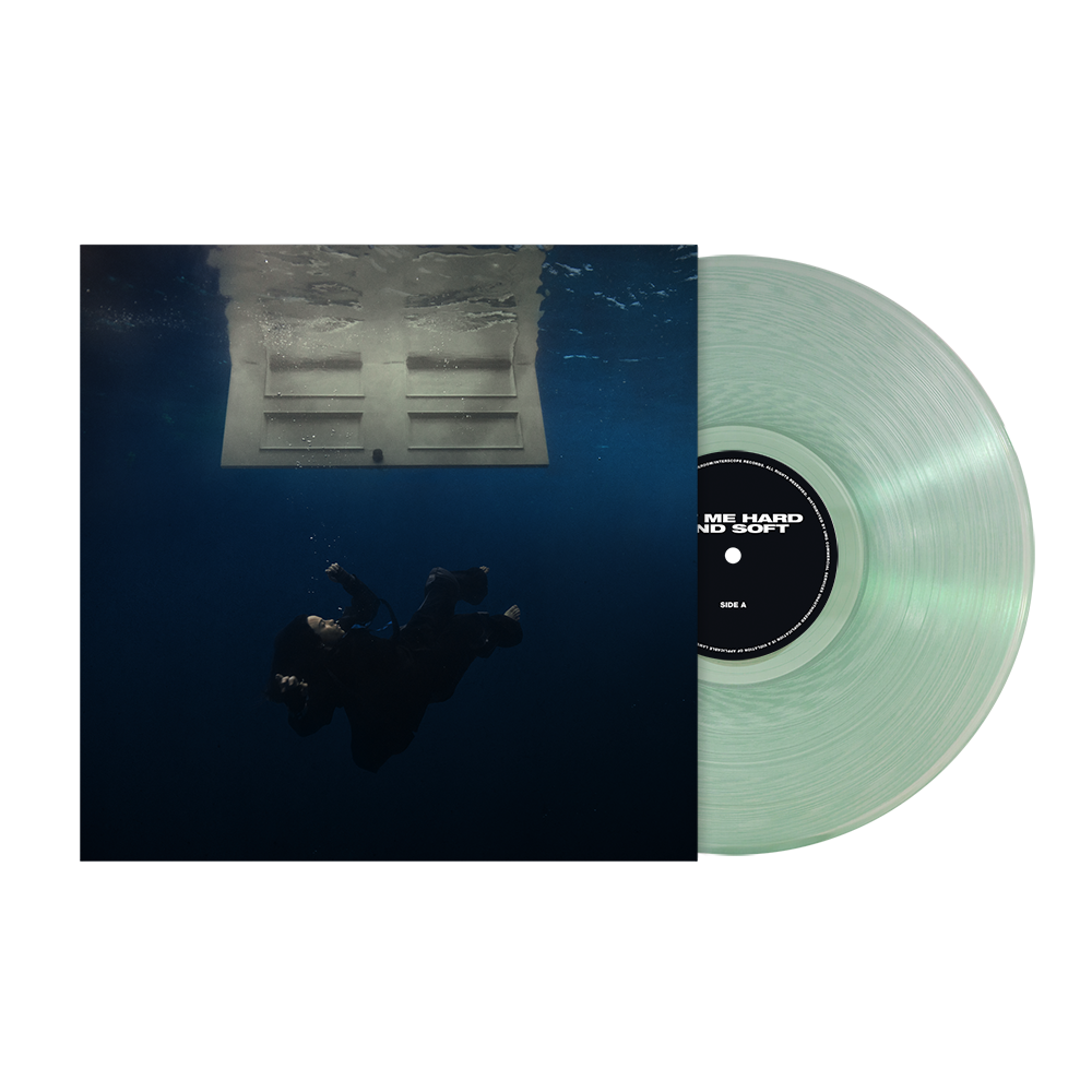 HIT ME HARD AND SOFT Edition Limitée Vinyle Vert Bouteille Transparent