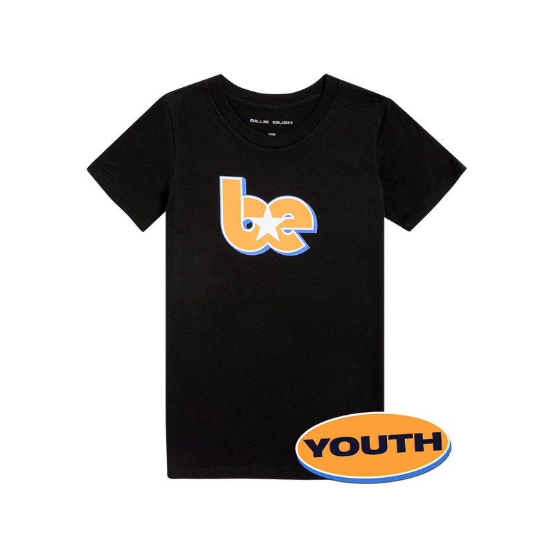 BE Star Toddler/Youth Black T-Shirt