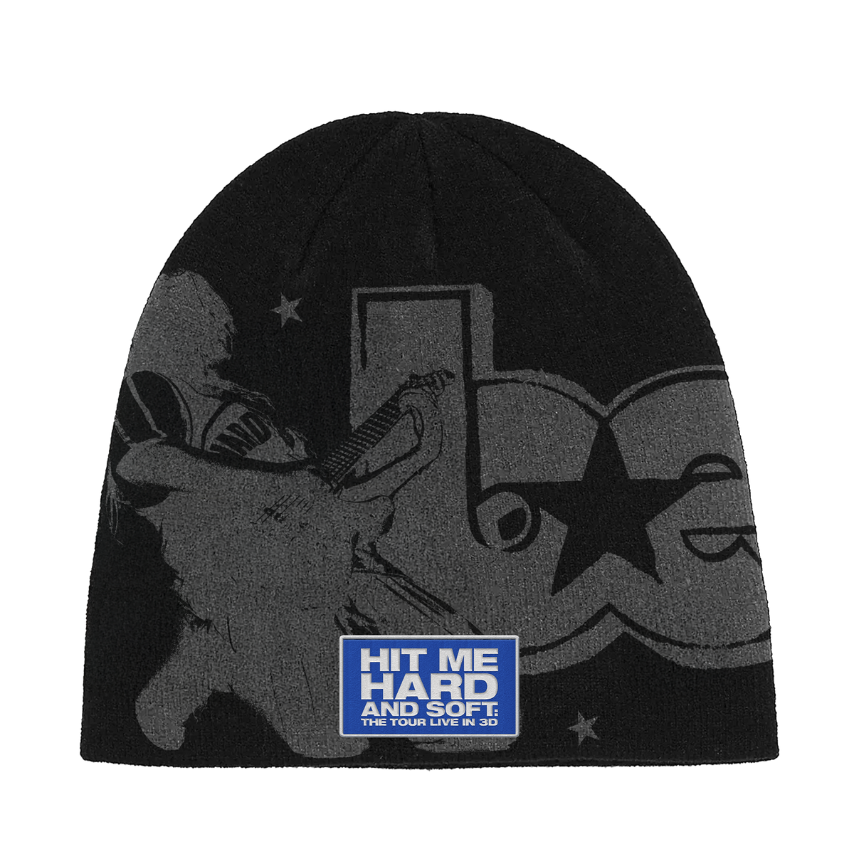 Live in 3D Knit Beanie