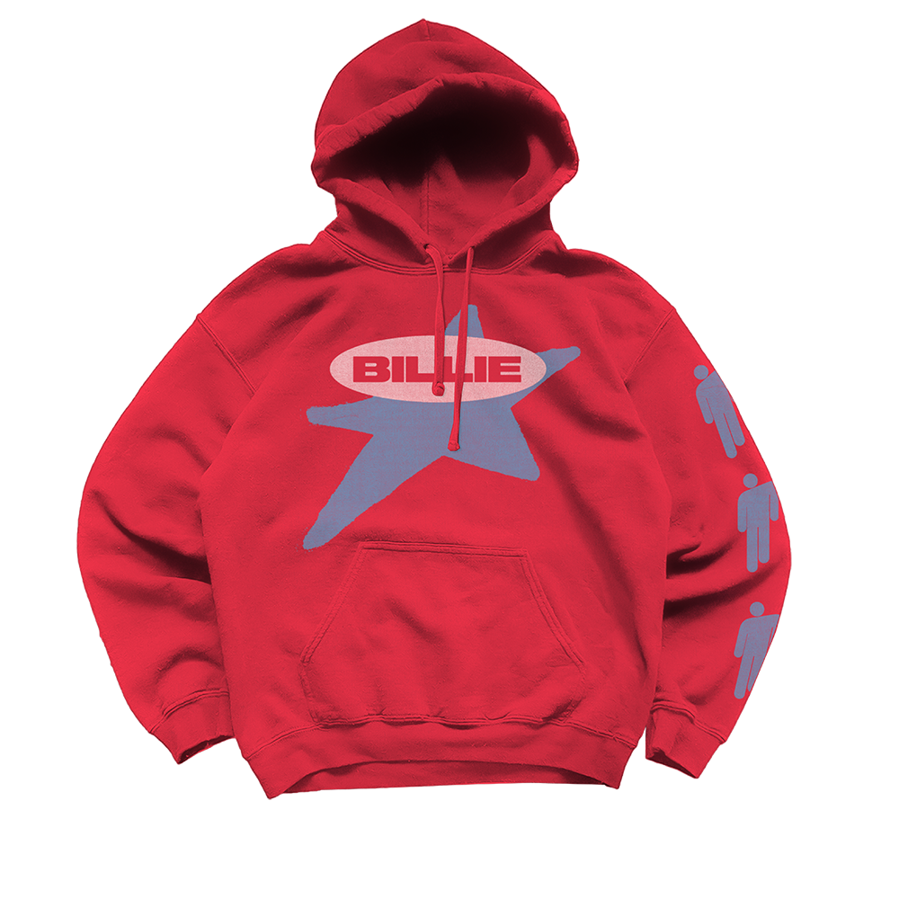 Sweat à capuche rouge Billie x Lost Love