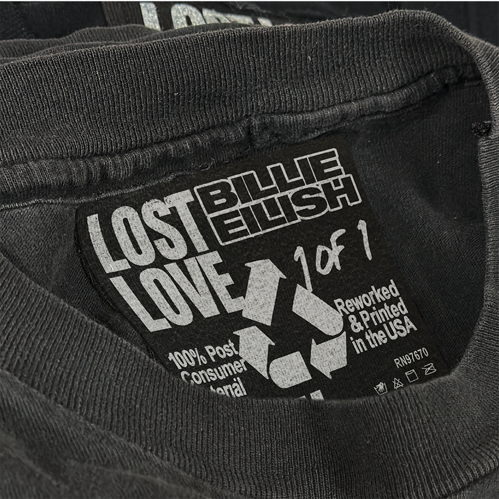 T-shirt noir Billie x Lost Love