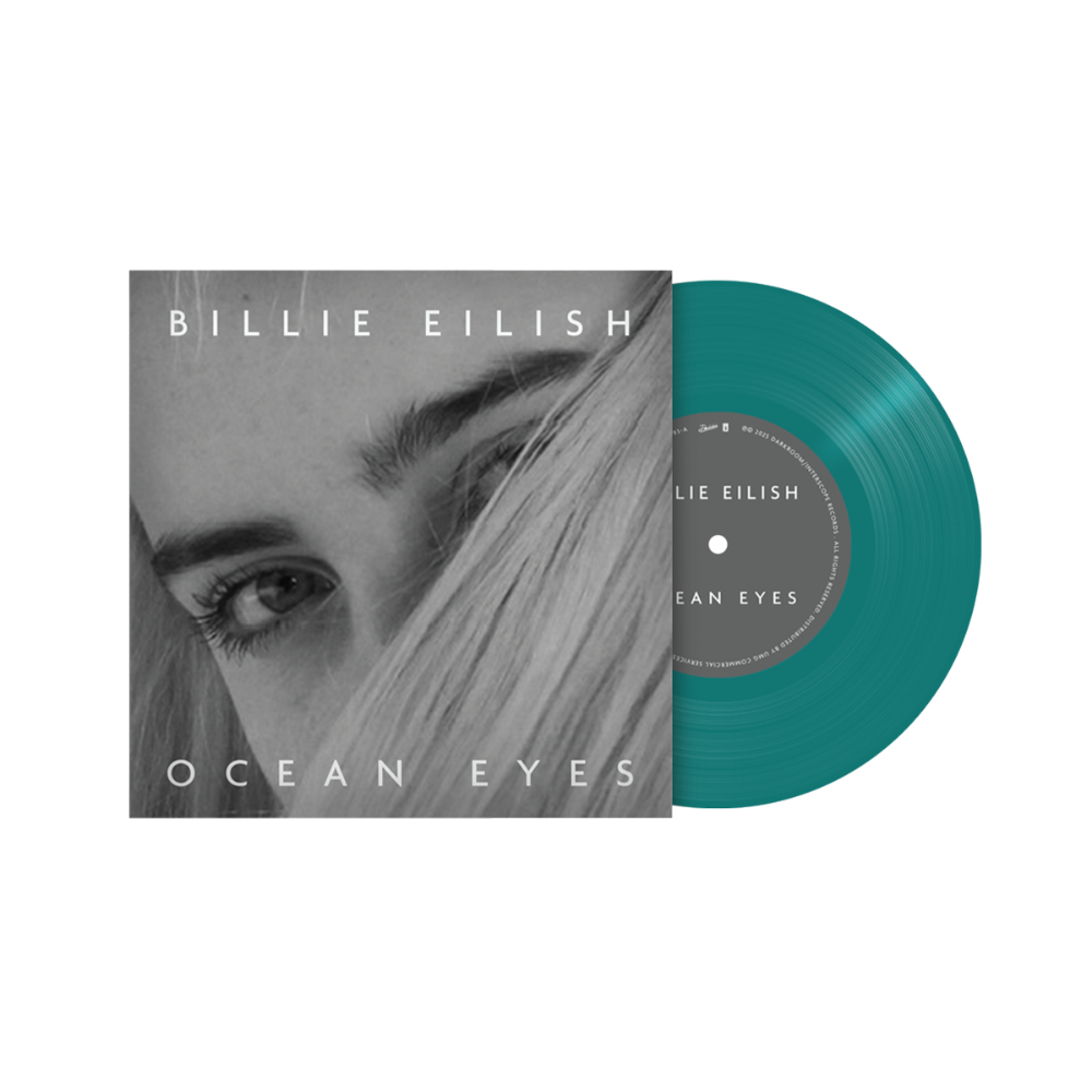 ocean eyes - Vinyle 7" gravé [Turquoise translucide]