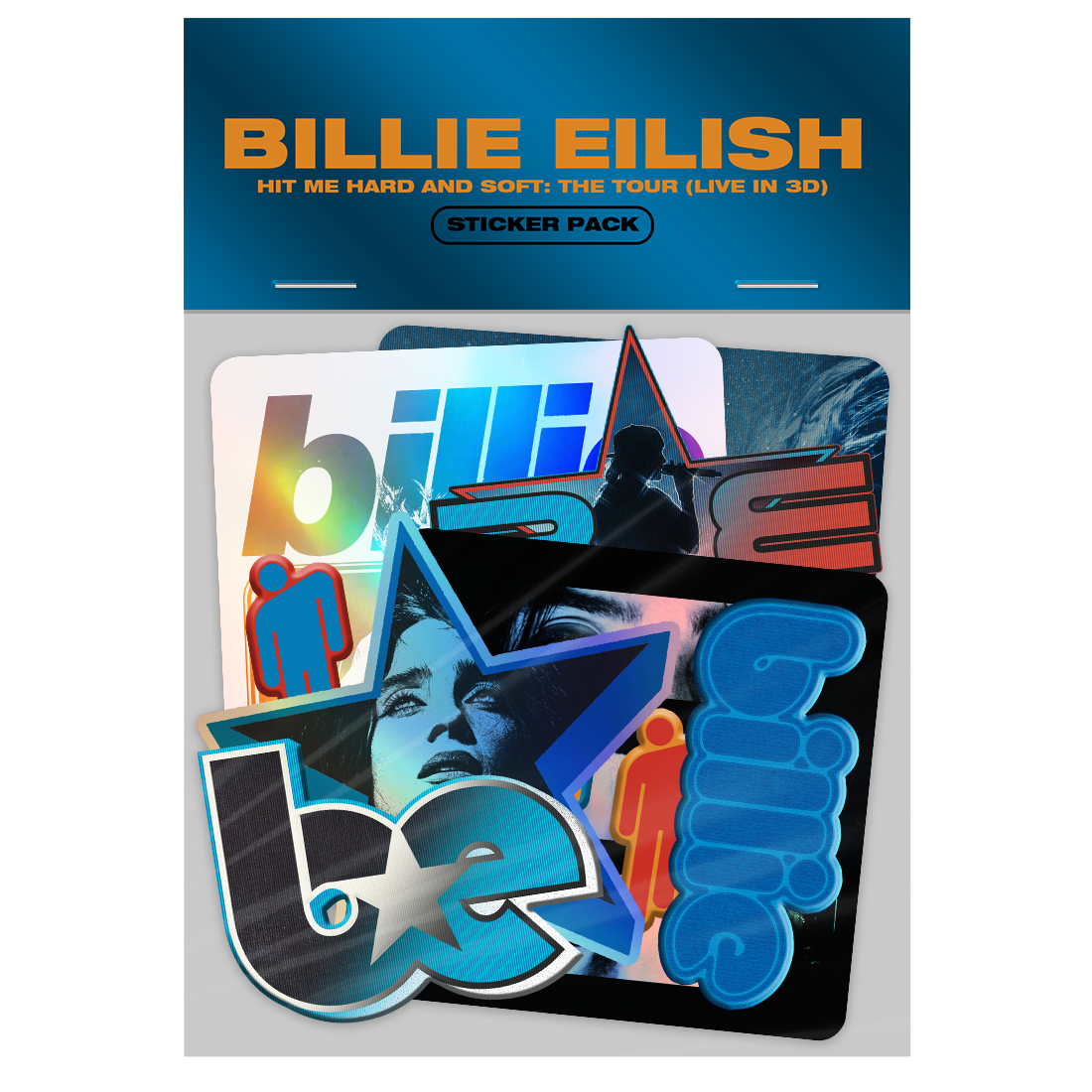 Live in 3D Sticker Pack