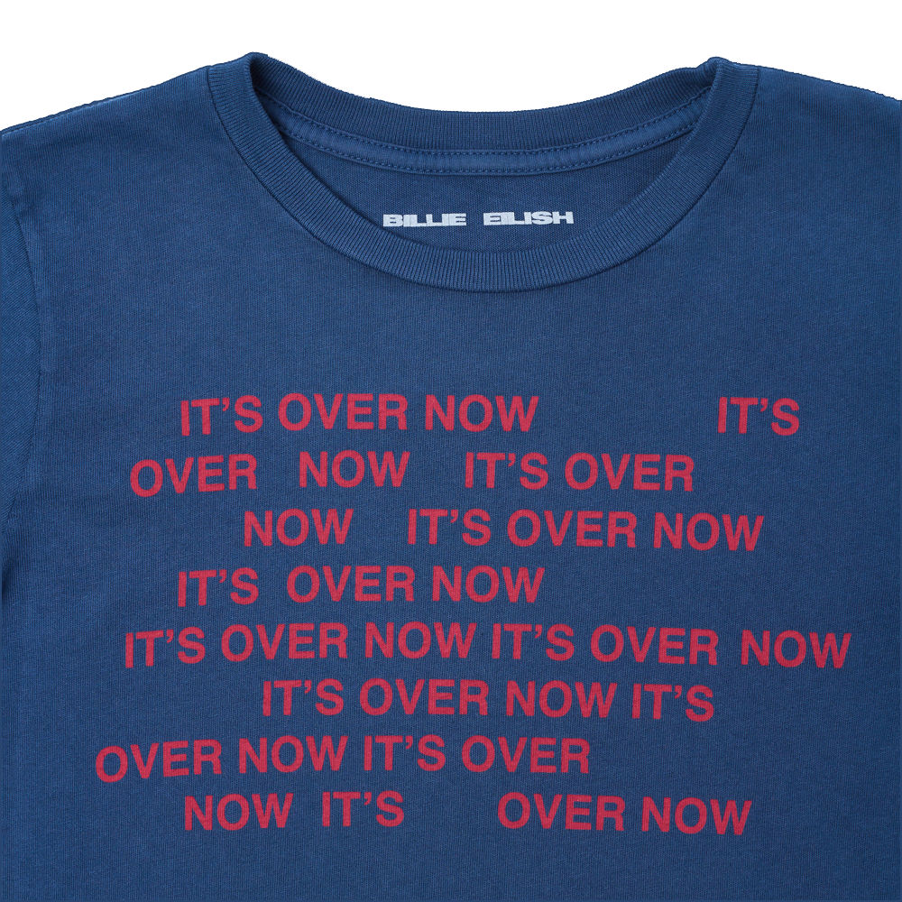 Haut court à manches longues "It’s Over Now Baby"