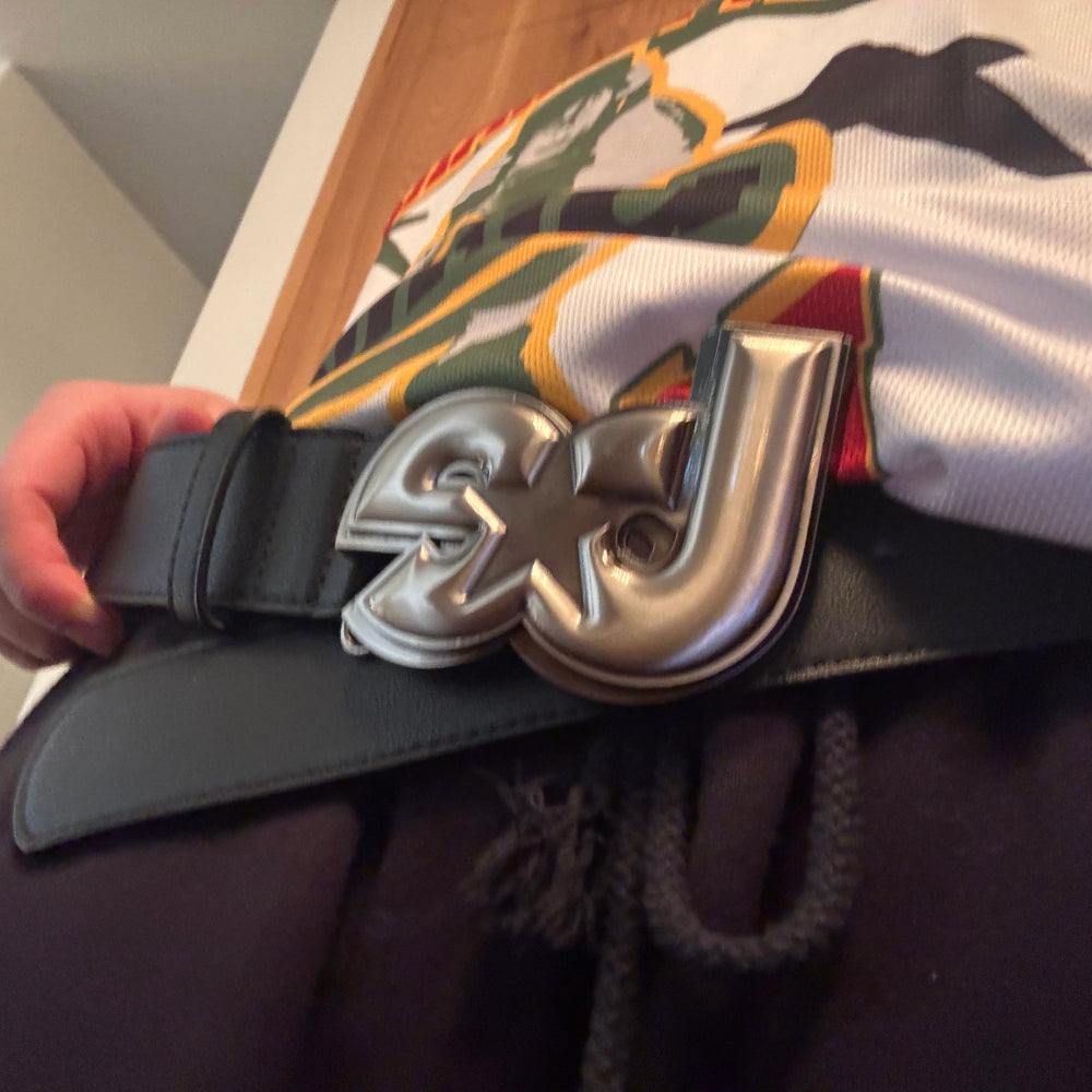 Ceinture en cuir végétalien BE